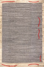 Covor sisal Floorlux 20389 argint si negru melange - SECUNDAR-COTATI PRODUSUL