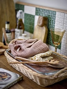 Set 2 ustensile din lemn pentru salata