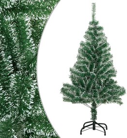 vidaXL Brad de Crăciun artificial cu zăpadă, verde, 150 cm