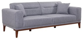 Canapea cu două locuri DOTY, gri