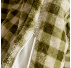 Lenjerie cocolino KELVIO verde Dimensiune lenjerie de pat: 70 x 90 cm | 140 x 200 cm