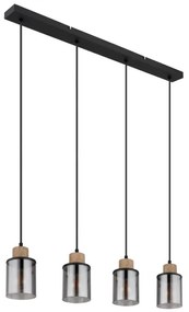 Lustră pe cablu REID 4xE27/15W/230V Globo 15707-4H