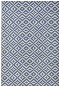 Covor de exterior NORTHRUGS Karo, 160 x 230 cm, albastru