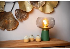 Lampă de masă Lucide 05540/01/33 FARRIS 1xE27/25W/230V verde