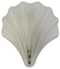 Aplica de perete baie cu protectie IP44 Shell, frosted
