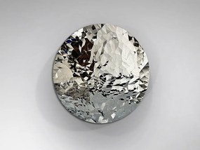 Decoratiune XXL de perete Basorelief design lux Polyedric D-100cm