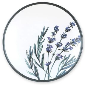 Set 6 farfurii de desert din ceramică My Ceramic Flower, 20 cm