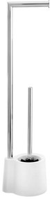 Perie de toaletă Wenko Avola, alb