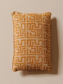 Perna decorativa, din iuta naturala, Labyrinth 40x60cm