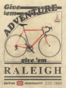 Ilustrație Raleigh Bicycle Vintage Style Advert, Wyatt 9