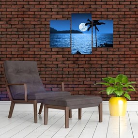 Tablou - Luna deasupra nivelului mării (90x60 cm)