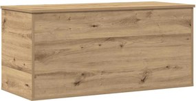 vidaXL Cutie de depozitare stejar artizanal 100 x 42 x 46 cm