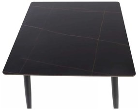 Masă de bucătărie Rion 160 x 90 cm, negru