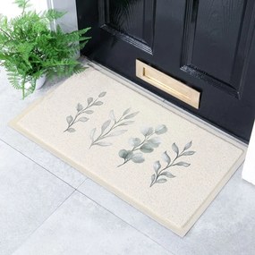 Covoraș de intrare 40x70 cm Neutral Leaves – Artsy Doormats