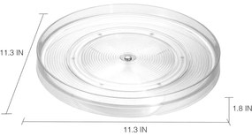 Organizator pentru mirodenii rotativ din plastic ø 29 cm Linus – iDesign