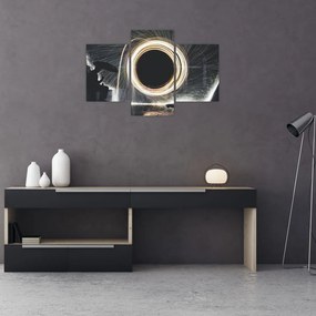 Tablou - Show de lumini în ploaie (90x60 cm)