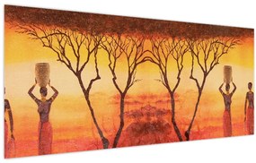 Tablou - Savana africană (120x50 cm)