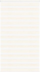 vidaXL Jaluzea tip zebra 135x200 cm lățime țesătură 130,9 cm poliester