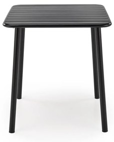 Masa patrata Bosco neagra L70 cm