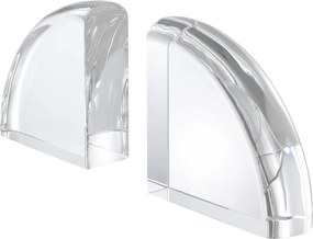 Set 2 obiecte decorative din sticla design LUX Bookend 113236 HZ