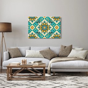 Tablou - Model turcoaz (90x60 cm)