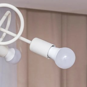 Lustră aplicată OXFORD 5xE27/15W/230V crem