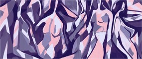Tablou - Abstract, femei (120x50 cm)