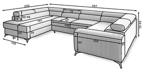 Coltar extensibil Louis pe stanga Gojo 40