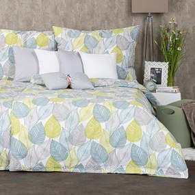 Lenjerie de pat din bumbac 4Home Nordic Leaves, 140 x 220 cm, 70 x 90 cm, 140 x 220 cm, 70 x 90 cm