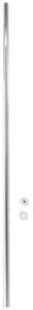 Bară pentru perdea de duș argintie 110 - 185 cm – Wenko