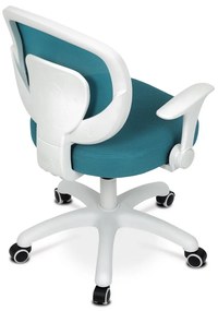 Scaun de birou Autronic KA-K1062 BLUE , albastru