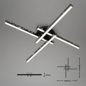 Lustră LED aplicată REY 4xLED/6W/230V Briloner 3519-045