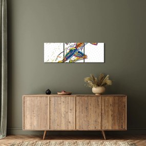 Tablou - Atlet (cu ceas) (90x30 cm)