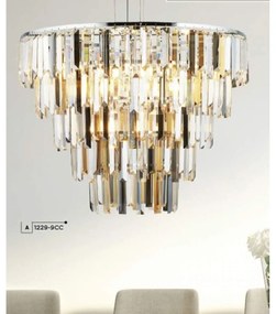 Lustra eleganta design modern Clarissa 9L 1229-9CC SRT