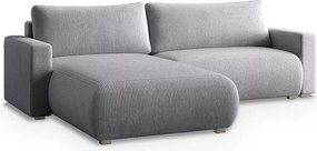 Coltar extensibil TAFIRA, gri deschis, colt interschimbabil