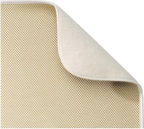 Suport pentru vase InterDesign iDry, lățime 46 cm, bej