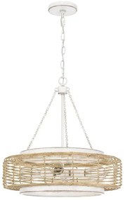 Quoizel QZ-WAYLON-4P-AWH - Lustră cu lanț WAYLON, 4x E27/60W/230V, Ø 50,4 cm