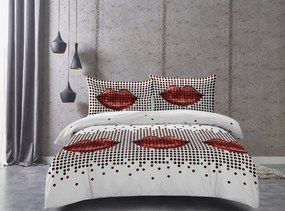 Lenjerie de pat din microfibra LIPSY albă Dimensiune lenjerie de pat: 70 x 80 cm | 140 x 200 cm