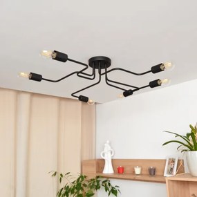 LED Lustră aplicată TUBE 6xE27/15W/230V