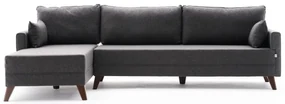 Canapea extensibilă Bellina 1 (antracit) (S). 1063018