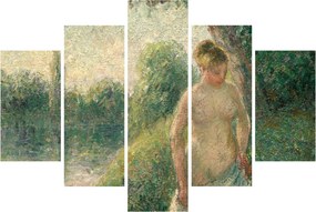 Tablou - Camille Pissarro, The Bather, reproducere (150x105 cm)