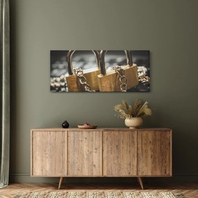 Tablou cu două cetăți (120x50 cm)