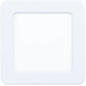 Plafonieră albă LED/încastrată 12x12 cm FUEVA 5 – EGLO