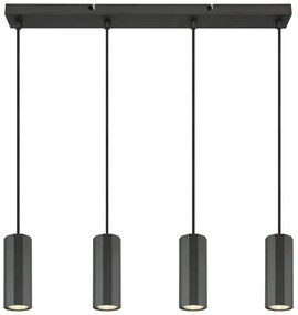 Lustră pe cablu Globo 57918-4H JAMES 4xGU10/25W/230V