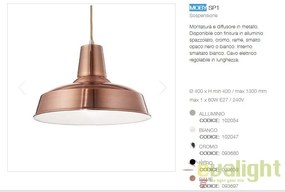 Lustra suspendata / Pendul stil INDUSTRIA Style MOBY SP1 RAME 093697