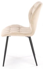 Scaun K548 stofa bej H84 cm