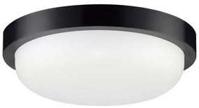 Mini Aplica LED exterior de perete/tavan, IP65, REO negru