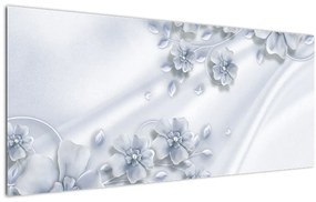 Tablou - Design flori (120x50 cm)