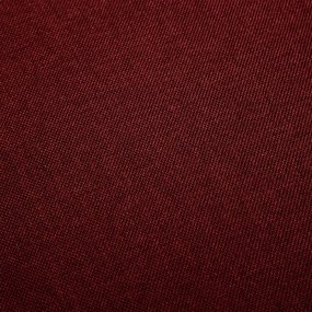 Scaun de masa pivotant, rosu vin, material textil 1, Bordo