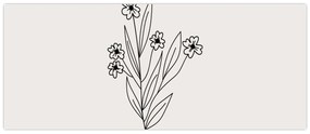 Tablou - Floare de pajiște N⁰1 (120x50 cm)